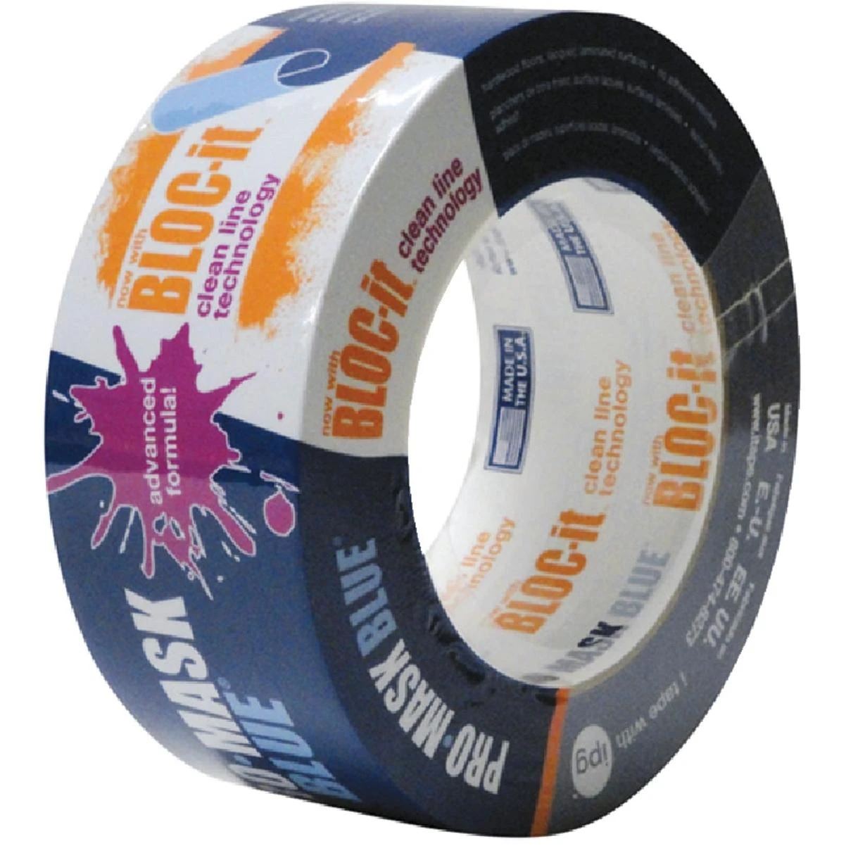 Promask Blue 1.88 In. X 60 Yd. Bloc-it Masking Tape