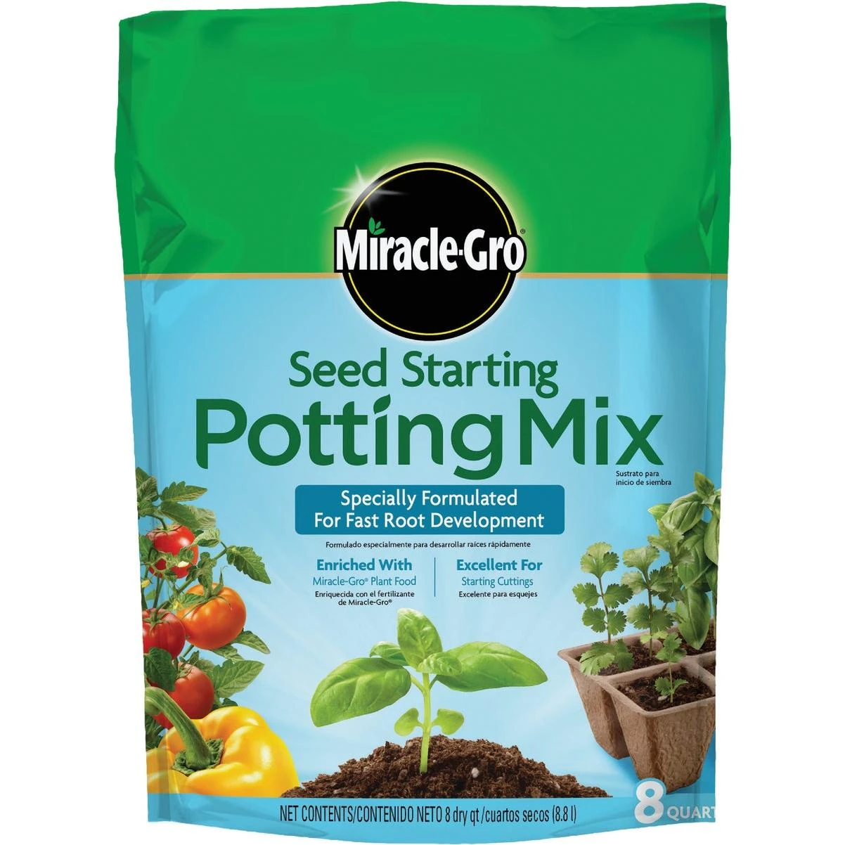 Miracle-gro 8 Qt. Indoor Seed Starting Potting Mix