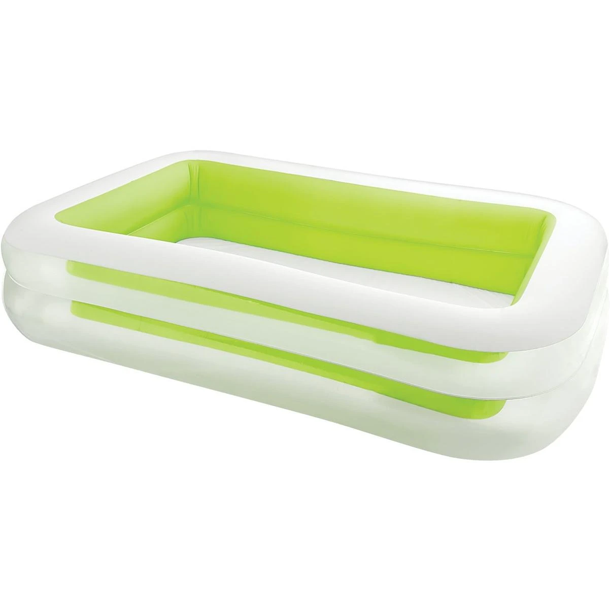 72 In. W. X 22 In. D. Blue Vinyl Family Inflatable Swimming Pool
