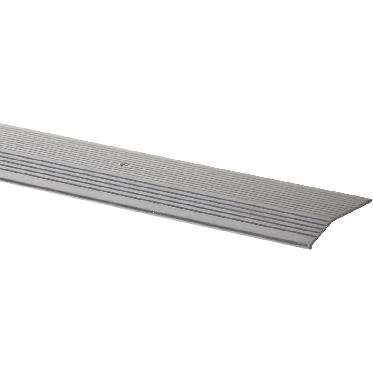 Satin Silver Fluted 2 In. X 3 Ft. Aluminum Carpet Trim Bar, Extra Wide H1591fs3di