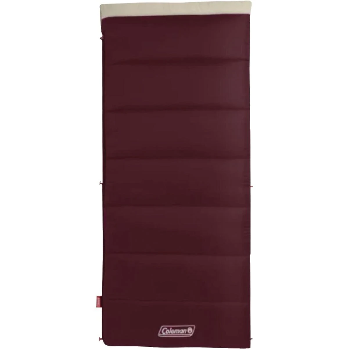 50 Deg F 33 In. W. X 75 In. L. Red Adult Sleeping Bag