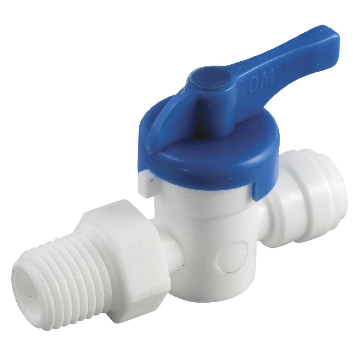 1/4 In. X 1/4 In. Mip Plastic Push-in Ball Valve