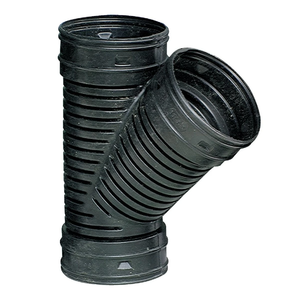 3 In. Plastic Corrugated Wye