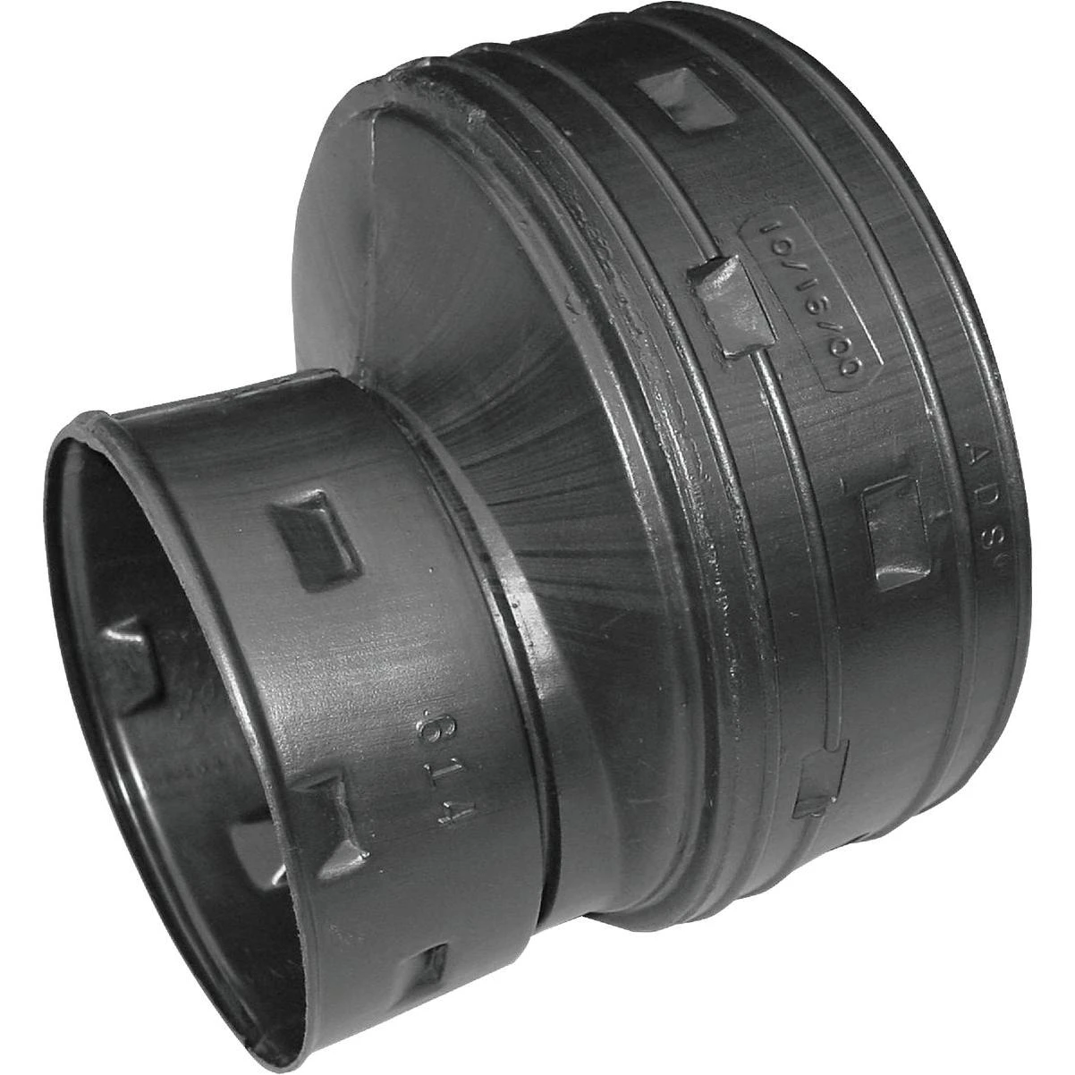 4 In. X 3 In. Plastic Reducing Corrugated Coupling