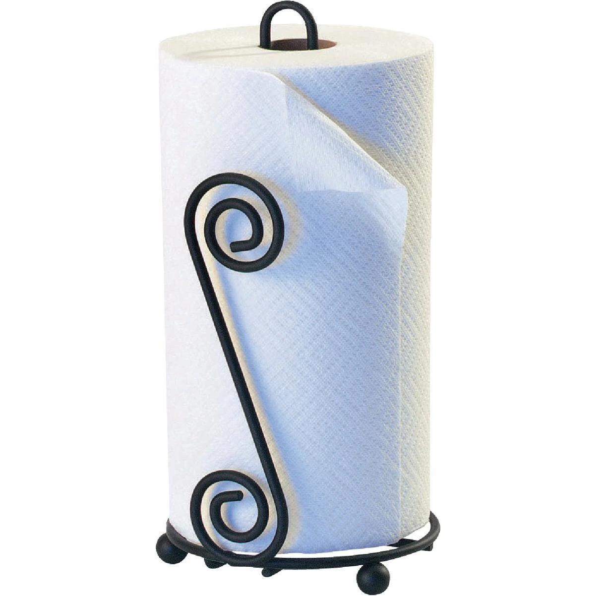 Elegant Scroll Countertop Portable Paper Towel Holder