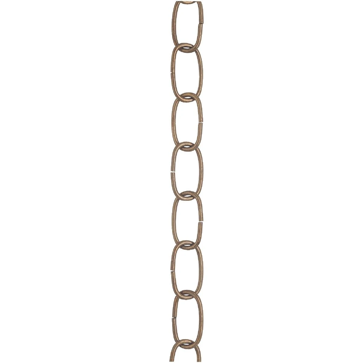 Antique Brass Finish Steel Chain Swag Lamp Kit