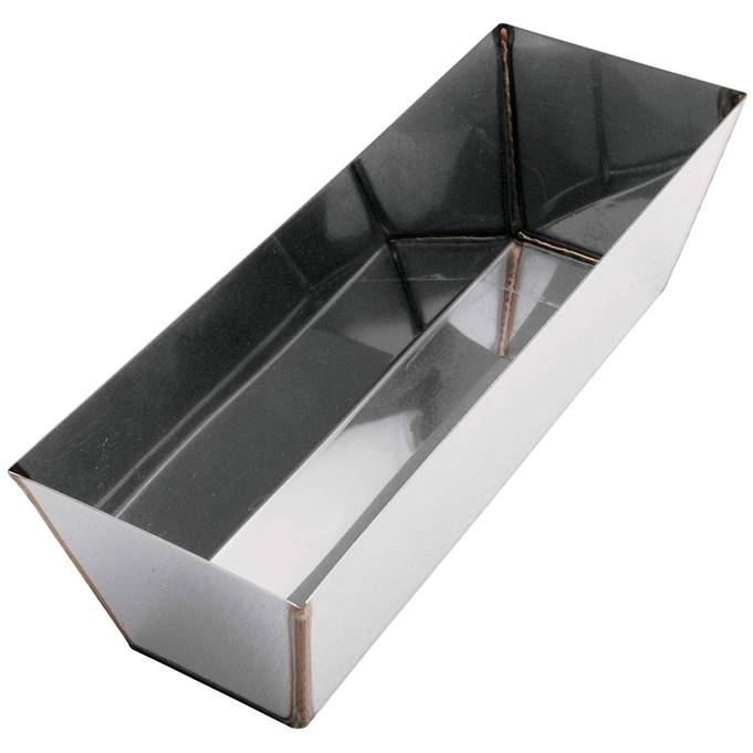 Advance 10" Heli-Arc Welded Stainless Steel Mud Pan