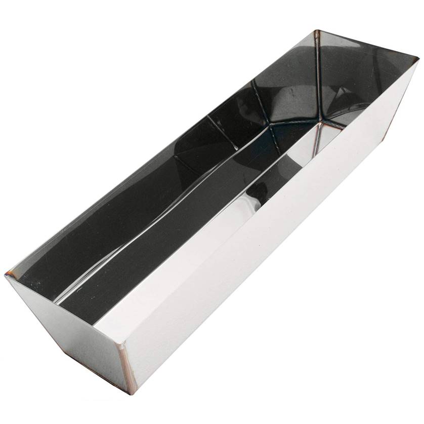 Advance 14" Heli-Arc Welded Stainless Steel Mud Pan
