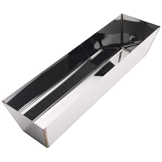 Advance 14" Contoured Heli-arc Round Bottom Mud Pan