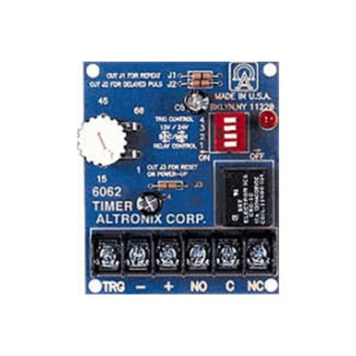 Altronix 6062 Timer Module 12/24VDC Operation | ATX-6062