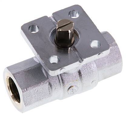 G3/8'' Brass Ball Valve 2-Way ISO-Top PN40 - BL2BA