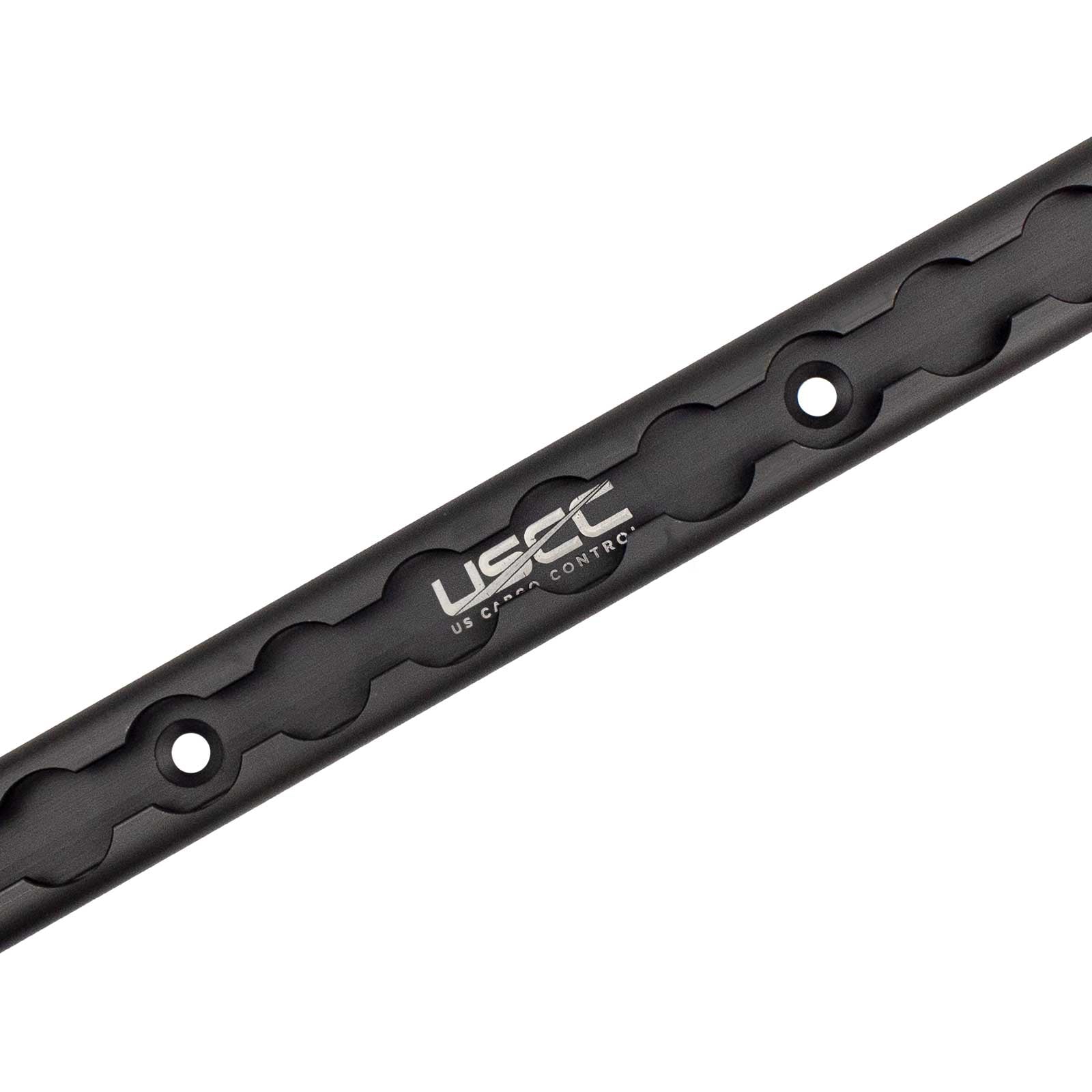 48" Aluminum L-Track | Black Anodized Finish