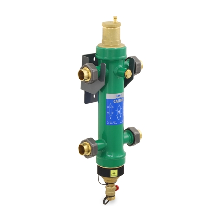 1" Sweat Union, SEP4 series, 4-in-1 Combi Hydraulic Separator