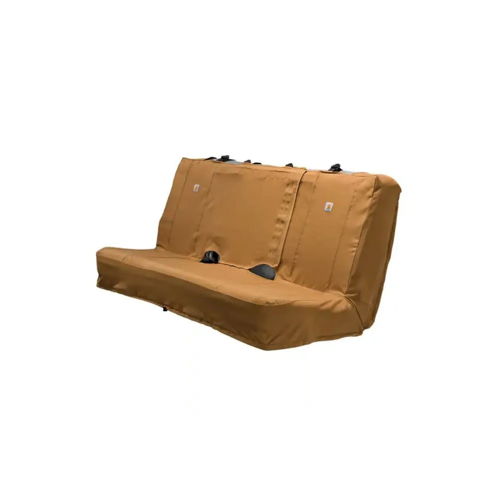 Carhartt Full-Size Bench Seat Cover, One Size, Black