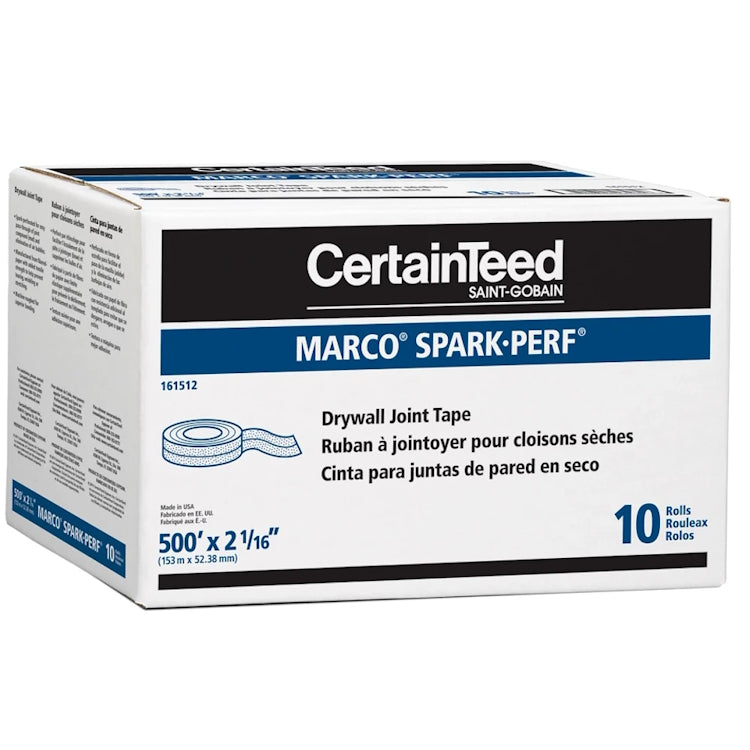 CertainTeed 2 1/16" x 500' Marco Spark-Perf Drywall Paper Tape