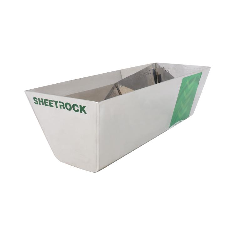 USG Sheetrock Tools Classic Stainless Steel Mud Pan 10"