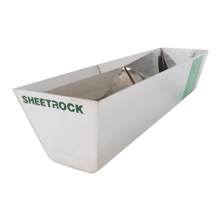 USG Sheetrock Tools Classic Stainless Steel Mud Pan 14"