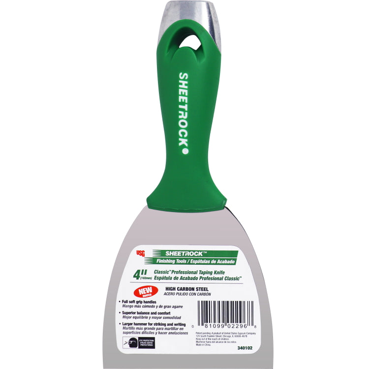 USG Sheetrock Tools Classic Carbon Steel Drywall Taping Knives