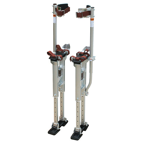 Contractor Plus Professional Dual Spring Aluminum Drywall Stilts 18-30''