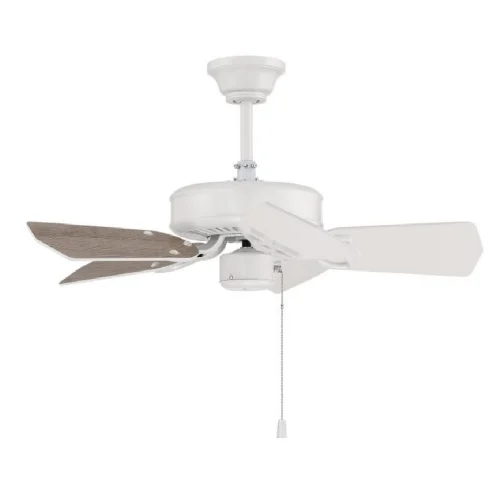 Craftmade 30-in 43W Piccolo Ceiling Fan w/o Bulb, 3-Speed, 5-Blade, White