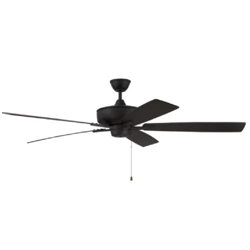 Craftmade 60-in 82W Super Pro 60 Ceiling Fan, 3-Speed, 5-Blade, Espresso/Walnut
