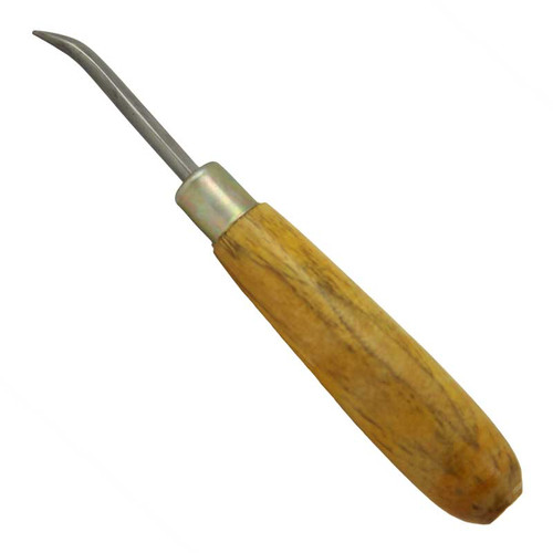 Stone Setting Burnisher Two Inch Curved