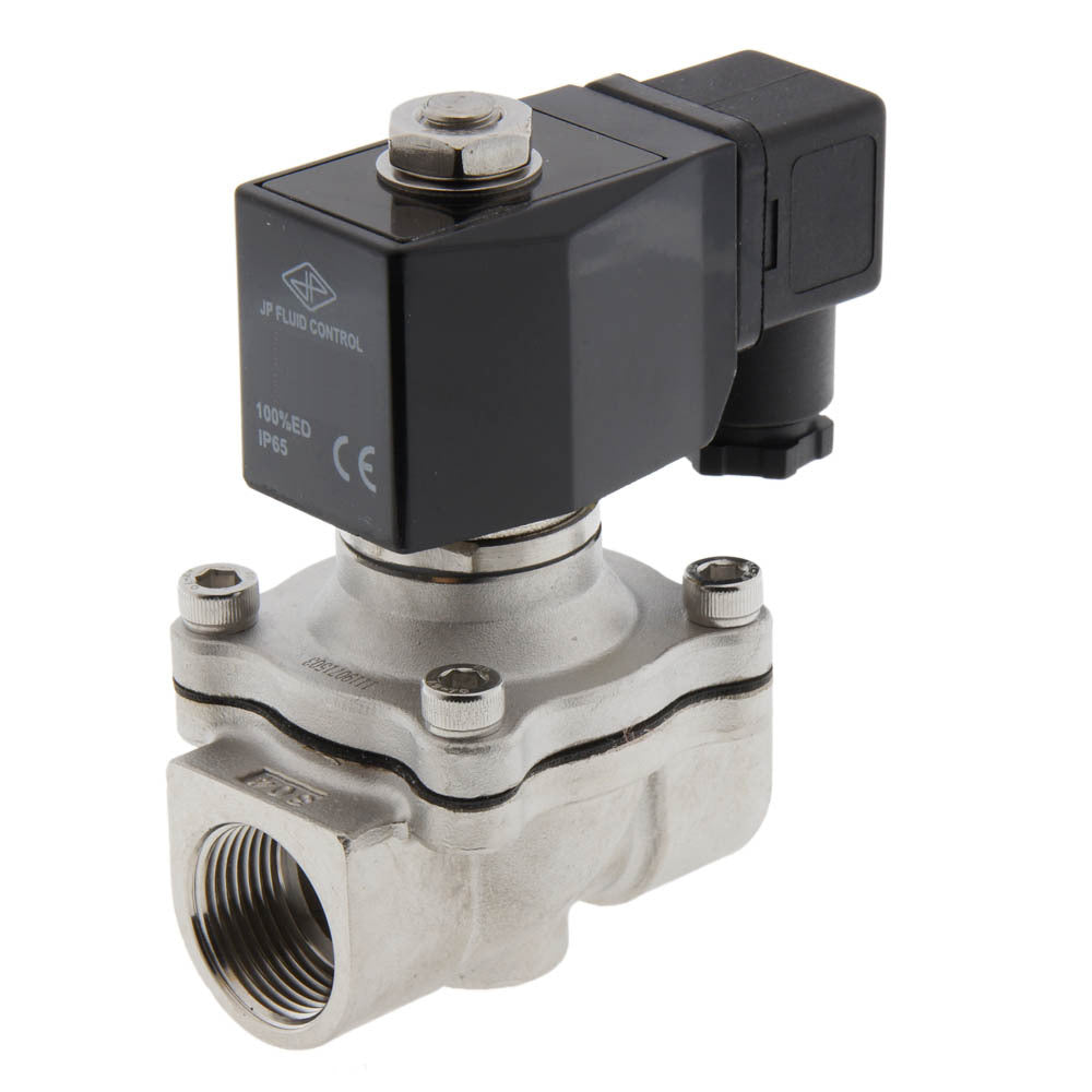 Solenoid Valve DF-SA 3/4'' stainless steel FKM 0-10bar 120V AC