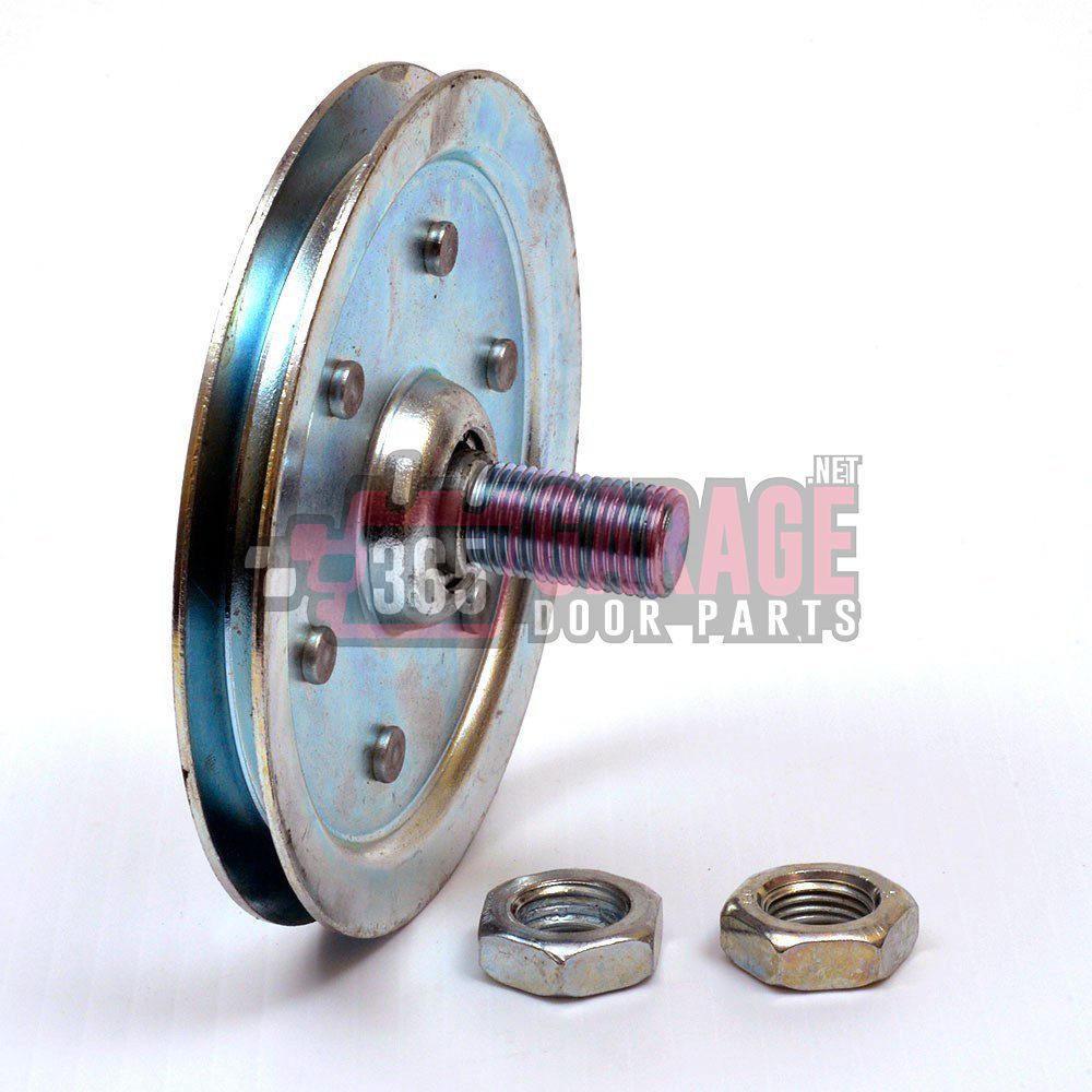 Garage Door 4″ Sheave Pulley with Stud