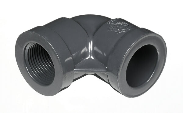 1-1/2" Schedule 80 PVC Elbow (S x FPT) 807-015