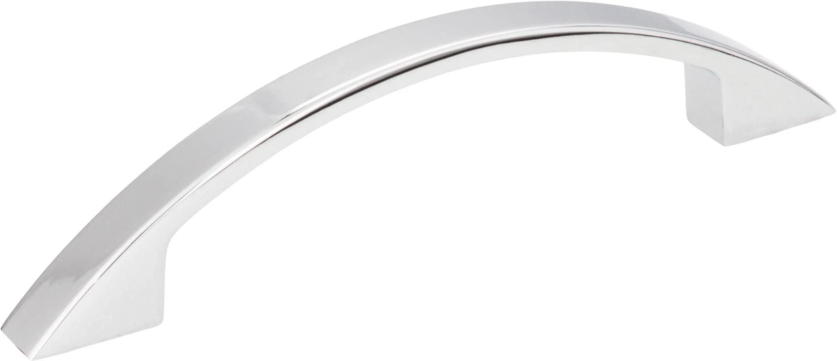 Elements 8004-BNBDL 96 mm Center-to-Center Brushed Pewter Arched Somerset Cabinet Pull