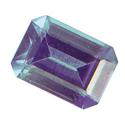 Emerald Cut Synthetic June