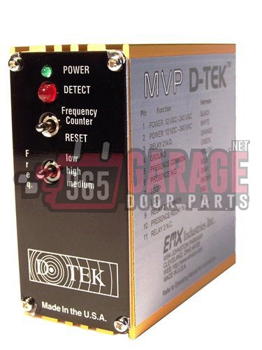 EMX MVP D-TEK Gate and Garage Door Loop Detector