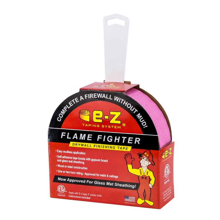 E-Z Flame Mudless Fire Rated Drywall Tape – 250’ Roll