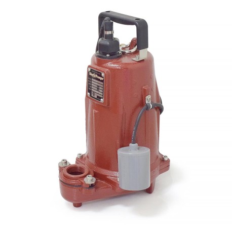 Automatic Effluent Pump w/ Wide Angle Float Switch, 25' cord, 2 HP, 208/230V
