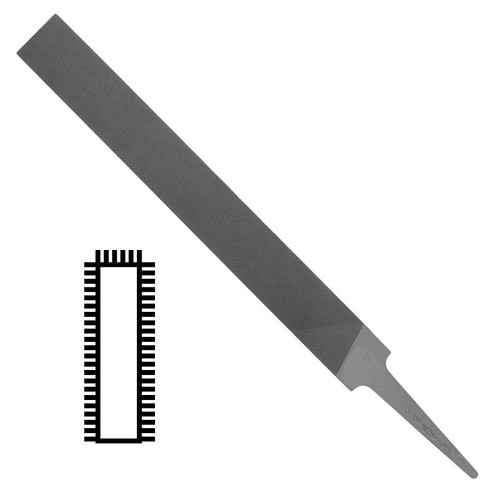 Vallorbe Swiss LP-1163 Flat Hand File 6 Inch Length Cut 3