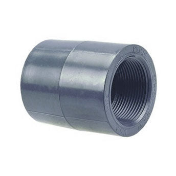 1-1/2" Schedule 80 PVC (FPT) Coupling 830-015