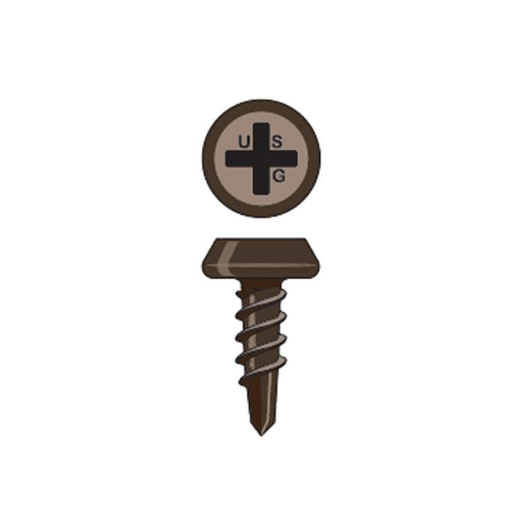 USG Sheetrock Self Drill Framer Screws: Premium Pan Head 7 x 7 /16 in.