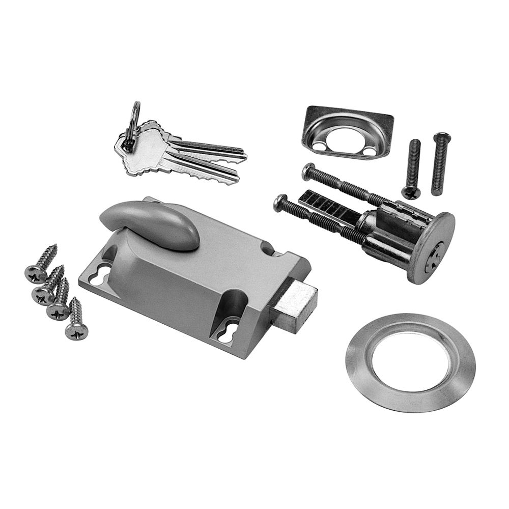 Garage Door Die Cast Dead Bolt Set w/ Keys