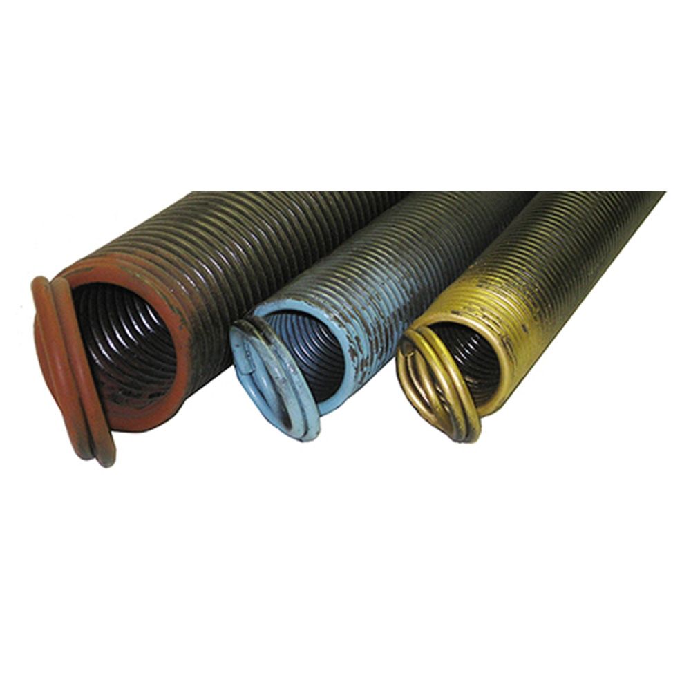 Garage Door Extension Spring 25x42x140 for 7' High Doors 140LB Blue (Sold Each)