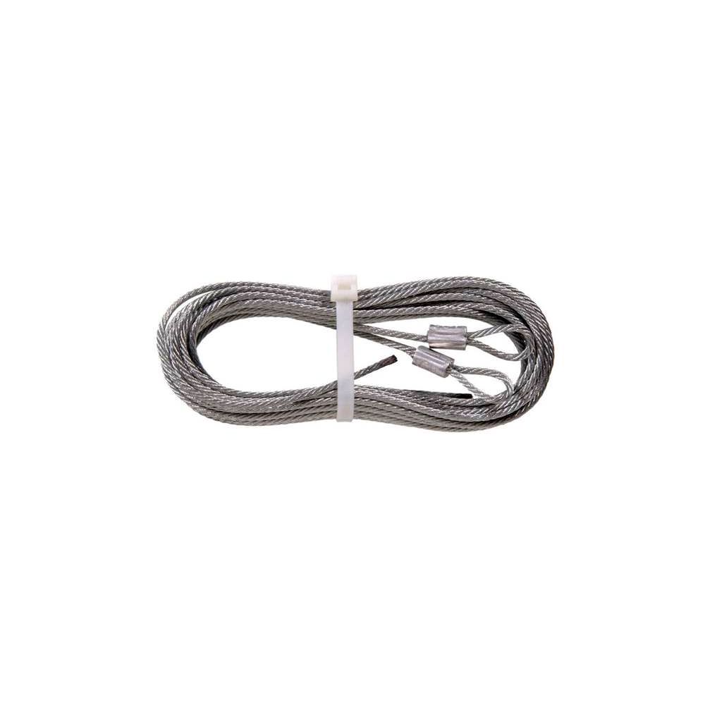 Garage Door EXTENSION Spring Cables 1/8 Inch 13ft 6 Inch w/ Loop ( 7 x 7 )