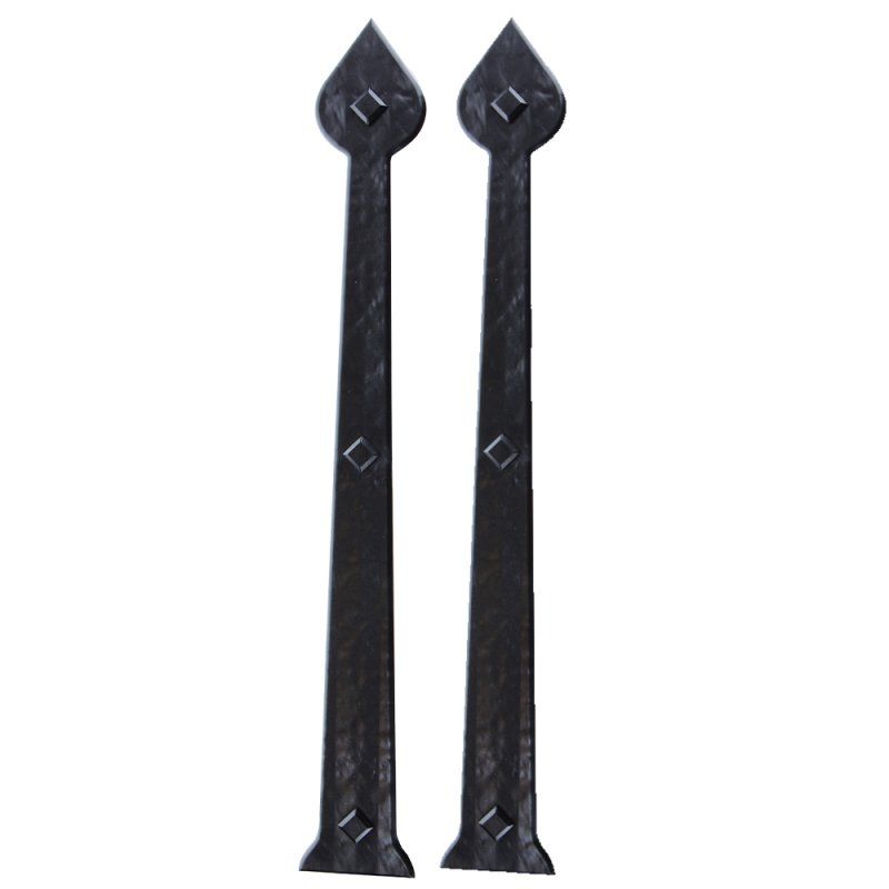 Garage Door Magnetic 18 Inch Clavos Strap Hinge Cre8tive (4pc)