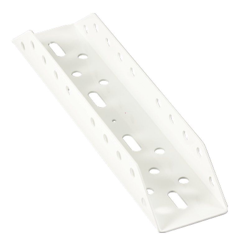 Garage Door Operator T-Rail Mounting Bracket White