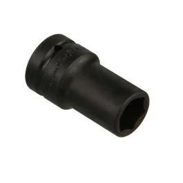 Genius Tools Impact Socket 1-1/16 Inch Deep Thin Wall 1 Inch Drive Chrome Molybdenum (CR-Mo) – 869534T