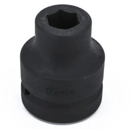 Genius Tools Impact Socket 22mm 1 Inch Drive Chrome Molybdenum Durable Heavy-Duty – 847022