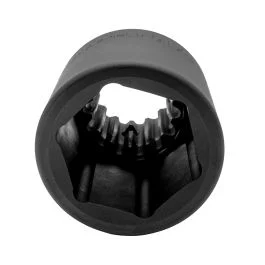 Genius Tools Impact Socket 46mm Spline, #5 Drive, Chrome Molybdenum Steel, Heavy Duty – 547046