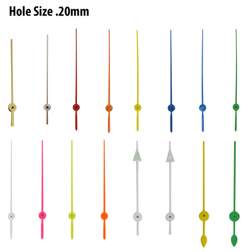 Sweep Second Center Hands For Watches Hole Size .20mm