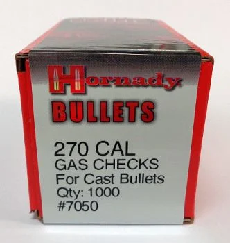 Hornady 270 Cal Gas Checks 1000 count