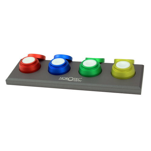 Horotec 4 Aluminum Oil Cups With Stand