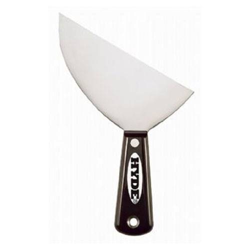 Hyde 02701 Black & Silver 6" Flex Clipped Drywall Pointing Knife
