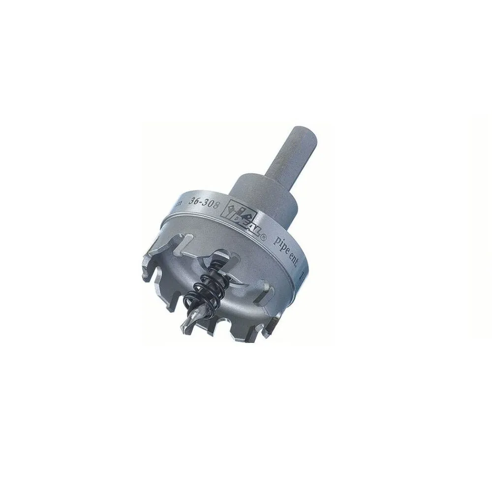 Ideal Industries TKO 1-3/4 Inch Carbide-Tipped Hole Cutter for Sheet Metal and Steel